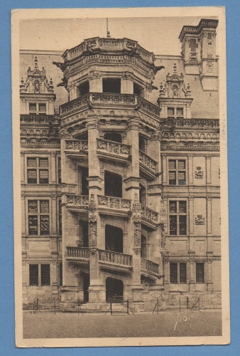 BLOIS ESCALIER FRANÇOIS Ier Obl Mec continue 1934 TB