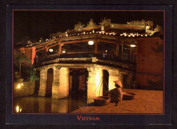 Vietnam Cpm Cau Chua ( Pagoda Bridge ) in Hoi An