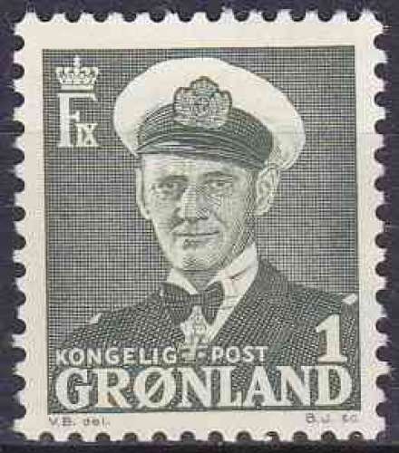 GROENLAND 1950 NEUF* CHARNIERE N° 19