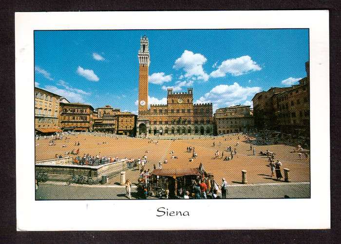 Italie Cpm Siena Piazza del Campo - Place du Champ