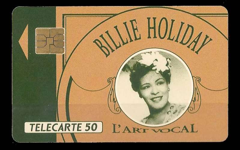 Télécarte - F191 - 50 unités - Billie Holiday - année 1991