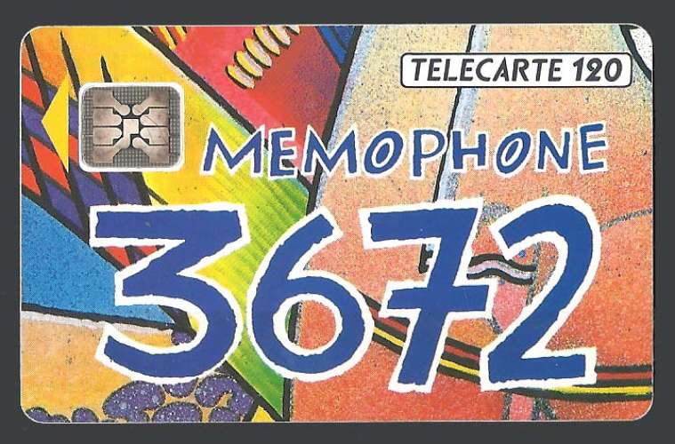 Télécarte - F294 - 120 unités - Mémophone- année 1992