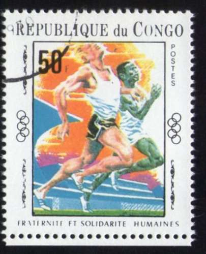 Congo Oblitéré rond Used Stamp Athlétisme