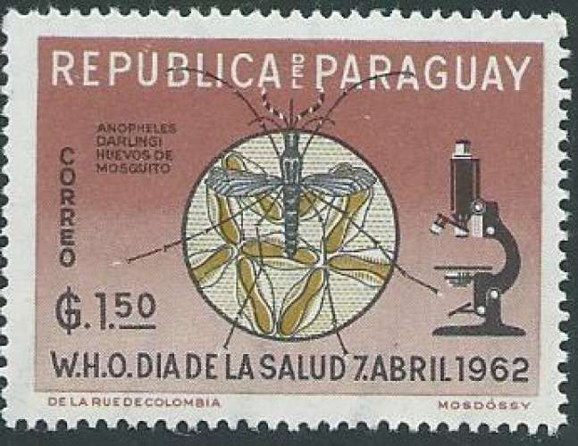 Paraguay - Y&T 0678 (**) - Paludisme -