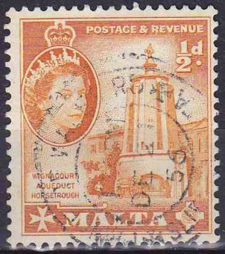 MALTE 1956 OBLITERE N° 240