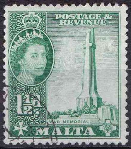 MALTE 1956 OBLITERE N° 242