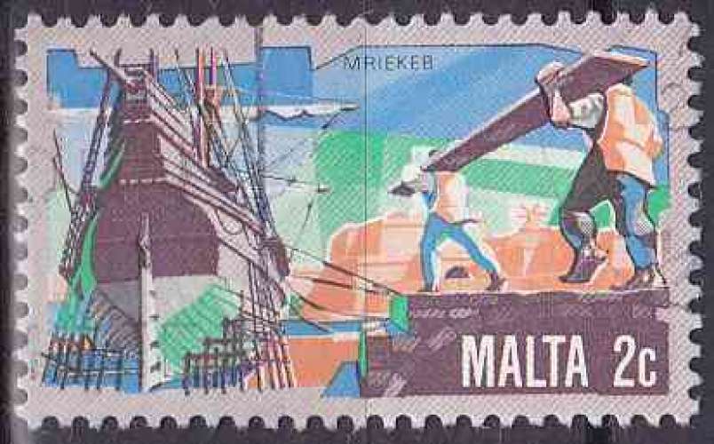 MALTE 1981 OBLITERE N° 626