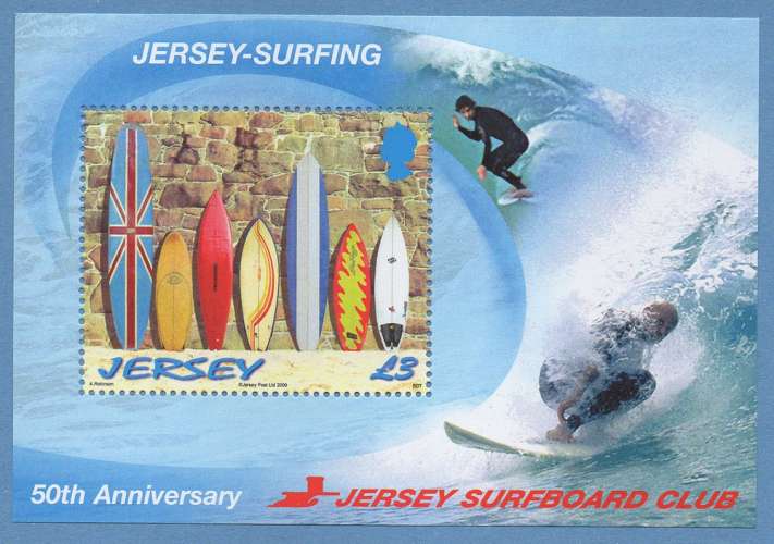  JERSEY Bloc N°96 ** MNH SURF 2009 TB