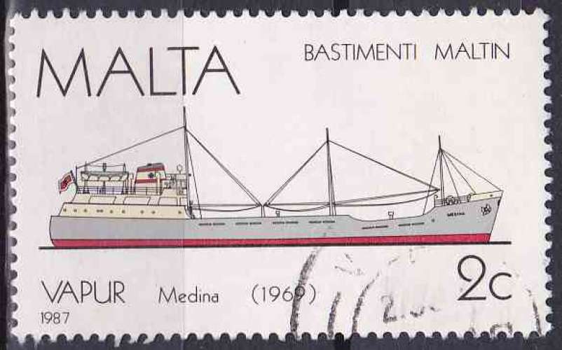 MALTE 1987 OBLITERE N° 756