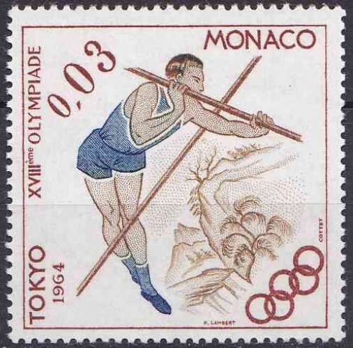 MONACO 1964 NEUF** MNH N° 656