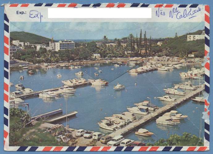 NC PA 239  Obl NOUMEA RP 1984 > France ill. Bougna