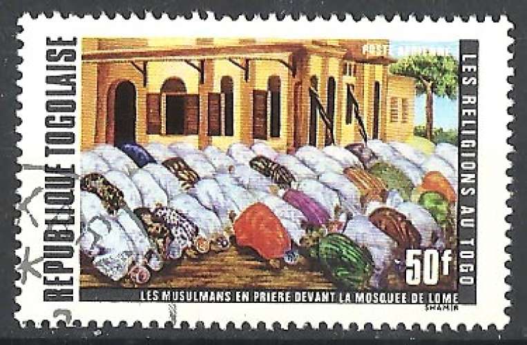  Togo - PA 164 (o) - les religions au Togo - année 1971