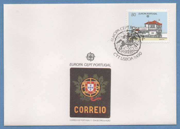 PORTUGAL FDC EUROPA 1990