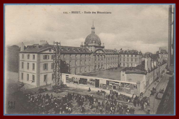 CPA BREST ECOLE DES MECANICIENS non écrite TB