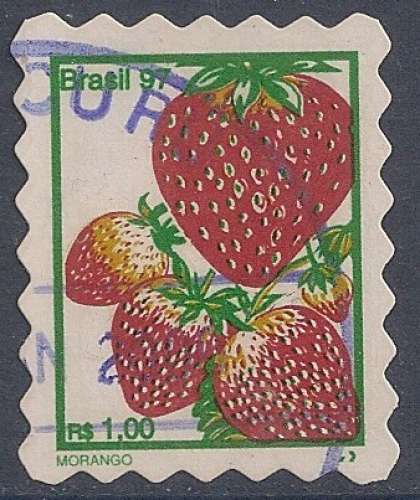 BRESIL 1997 : yt 2362 Oblitéré/Used # Fruit - Fraise