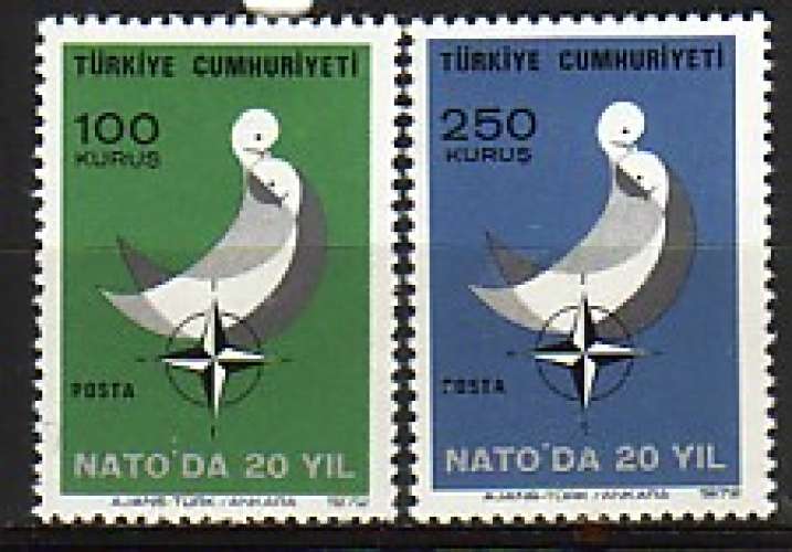 Turquie 1972  Y&T  2021-2022  N**