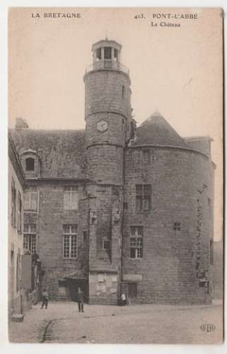  cpa 29 Pont-l'Abbé Le Château