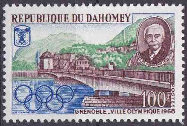 DAHOMEY 1967 NEUF* charnière N° 263