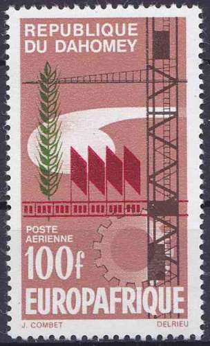 DAHOMEY 1966 NEUF* charnière poste aérienne N° 42