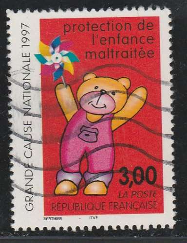  France Protection de l'Enfance Ours Y&T 3124 O