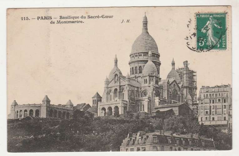 cpa 75 Paris Basilique du Sacré-Coeur de Montmartre