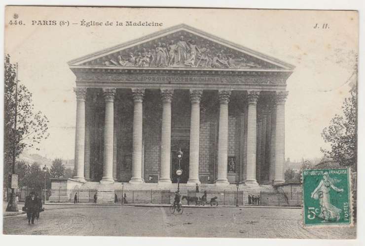 cpa 75 Paris Eglise de la Madeleine