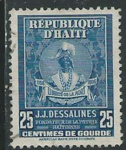 Haiti - Y&T 0322 (o) - Empereur Jean - Jacques Dessalines -