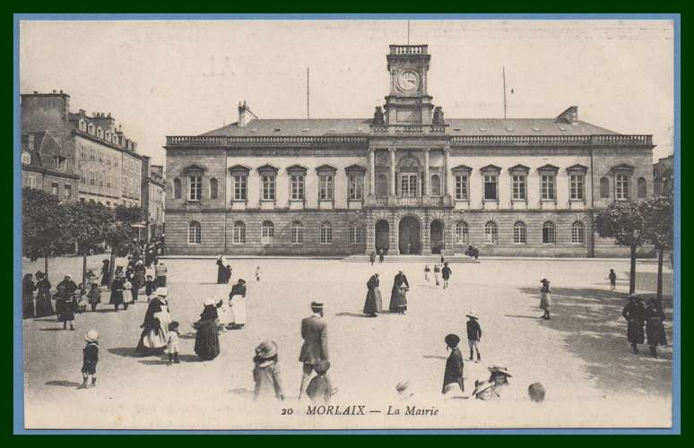 CPA MORLAIX   MAIRIE non écrite TTB 