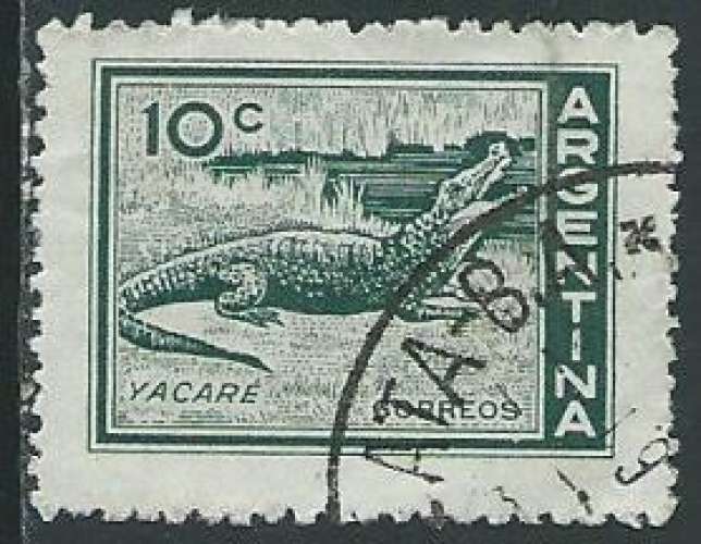 Argentine - Y&T 0602 (o) - Alligator -