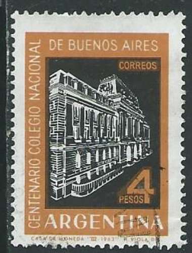 Argentine - Y&T 0667 (o) - Collège -