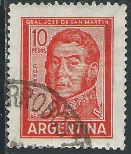 Argentine - Y&T 0732 (o) - José de San Martin -