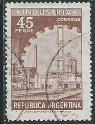 Argentine - Y&T 0734 (o) - Industrie -