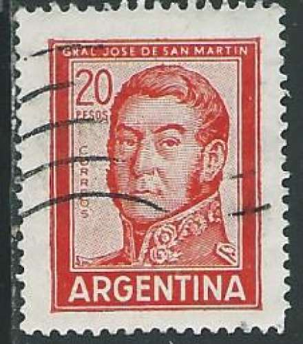 Argentine - Y&T 0781 (o) - José de San Martin -