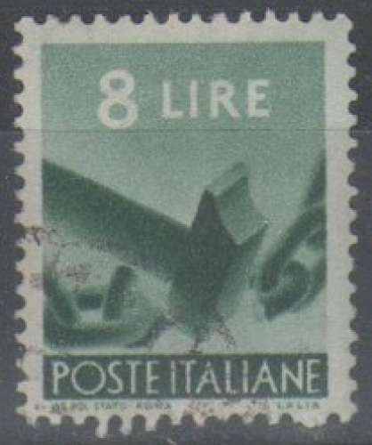 Italie 1948 - Democratique 8 L.