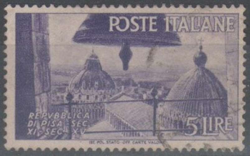 Italie 1946 - République 5 L.