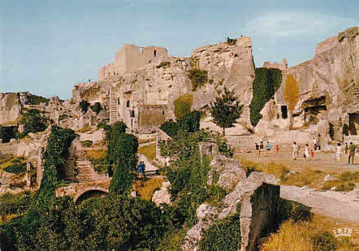 Les Baux de Provence   ruine du château