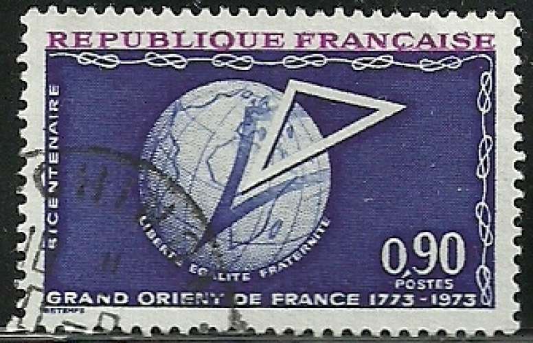 France - 1756 oblitéré.