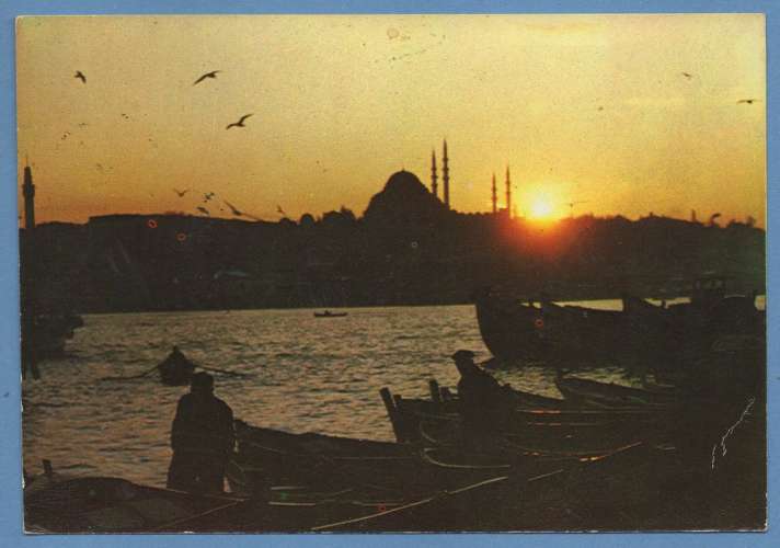 CPSM Turquie Istanbul 1975 scan verso