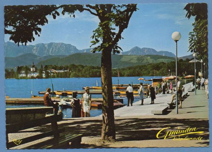 CPSM Gmunden Traunsee non écrite