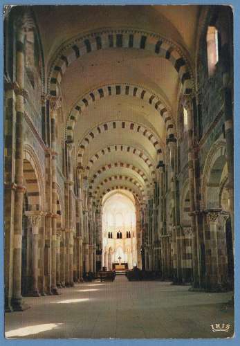 CPM Vezelay Basilique Madeleine non écrite