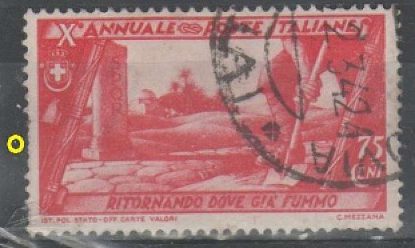 Italie 1932 - Décénnale 75 c.