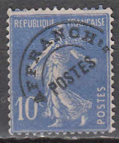 France 1922   Y&T  préoblitéré  52  (2)  sans gomme