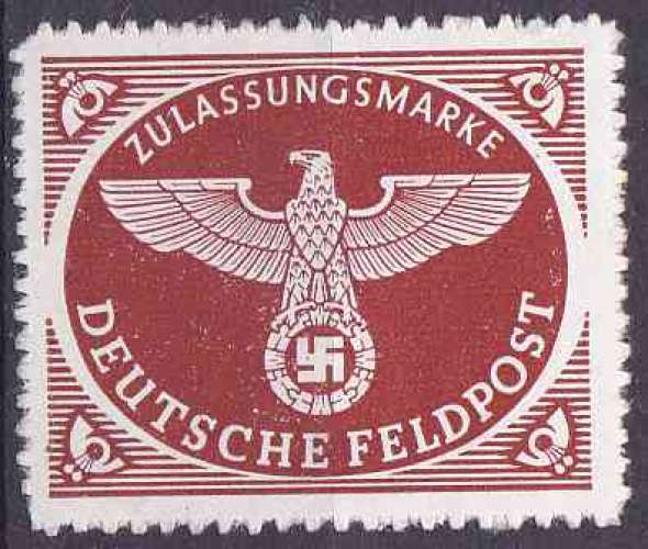 Allemagne reich 1942 neuf** MNH franchise militaire n° 2a