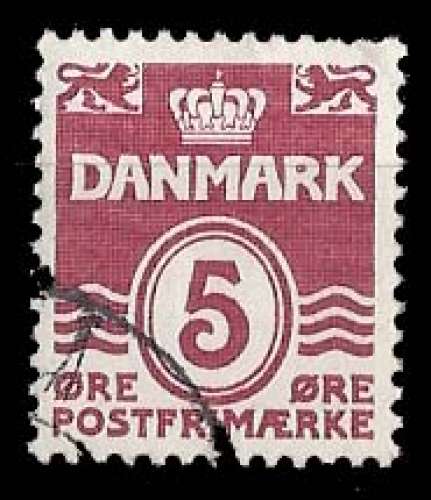 Danemark - n° 254 Obl - série courante - année 1938