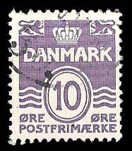 Danemark - Y&T 259 (o) - série courante - année 1938