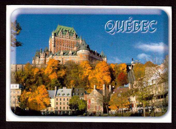 Canada Cpm Québec château Frontenac