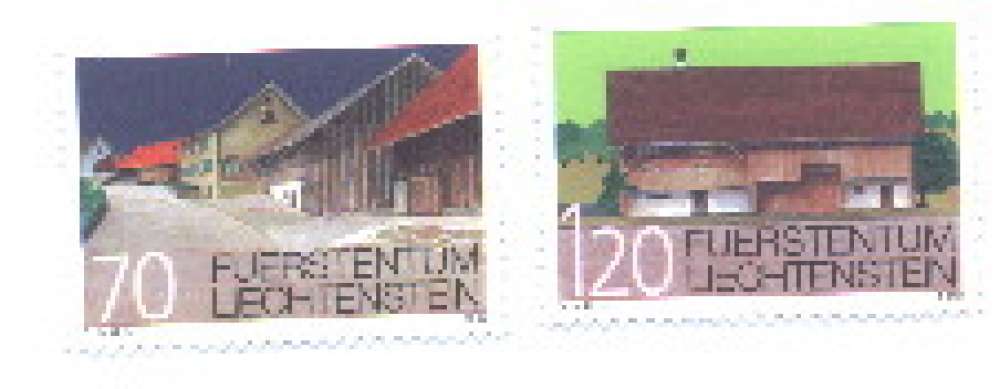 Liechtenstein Yvert N°1234 à 1235 (2 timbres MNH)