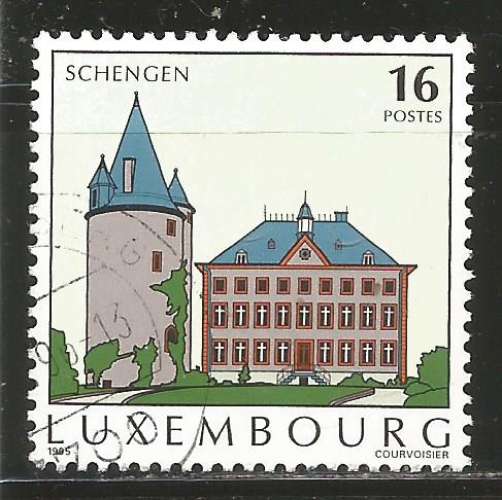 Luxembourg 1995 - YT n° 1326 - Château de Schengen