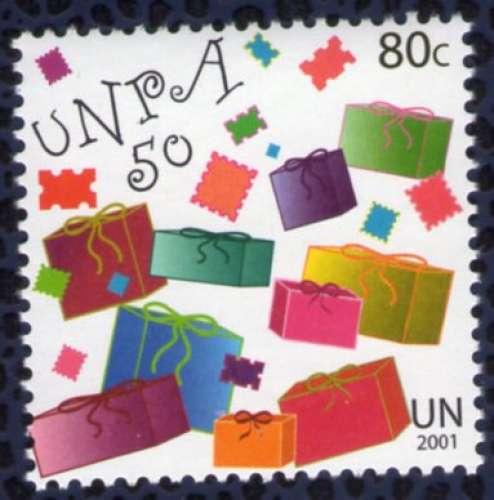 Nations Unies 2001 Neuf ONU emballages cadeaux UNPA