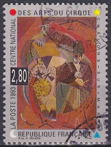 France 1993 oblitéré N° 2833